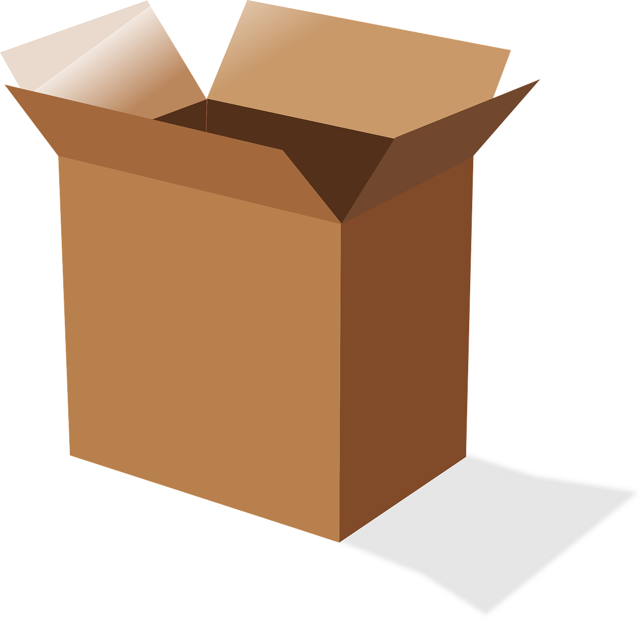 cardboard box, box, cardboard